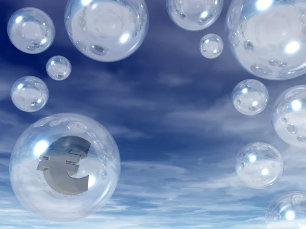 ユーロ バブル — ストック写真