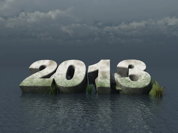 O ano de 2013 — Fotografia de Stock
