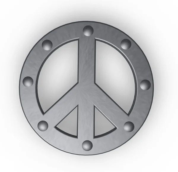 Metal Peace — Stock Photo, Image