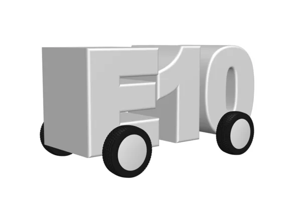 E10 sobre ruedas — Foto de Stock