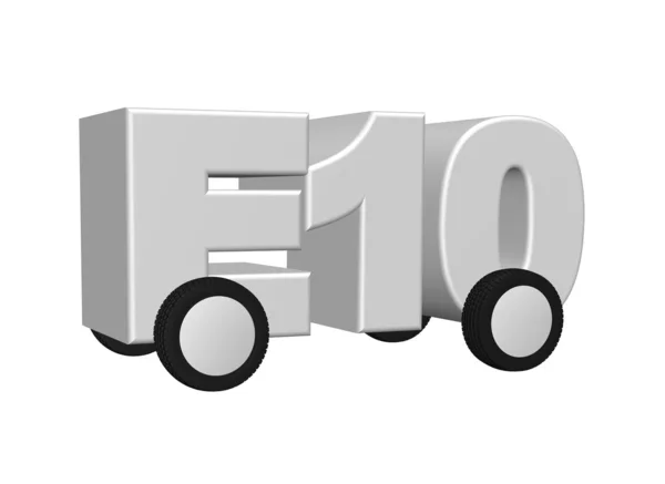E10 sobre rodas — Fotografia de Stock