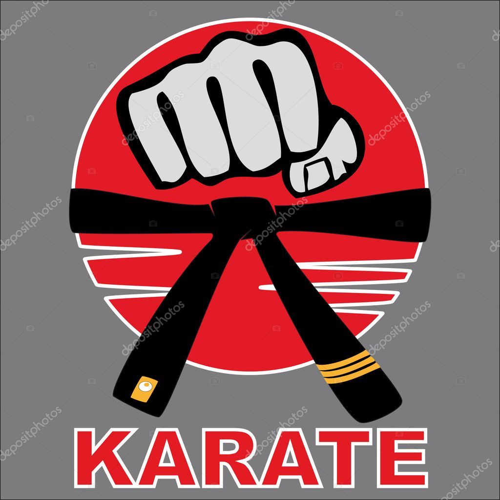 Vector Karate Logo Stock Vector (Royalty Free) 352030697 | Shutterstock