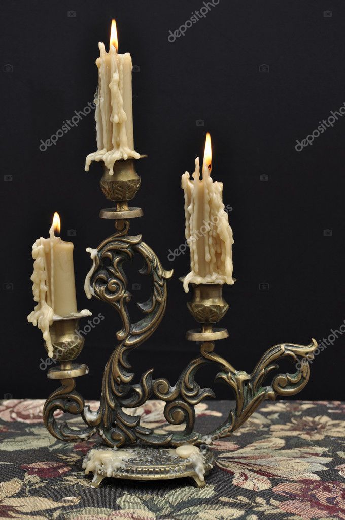 Antique candelabra — Stock Photo © Surovtseva 5116436