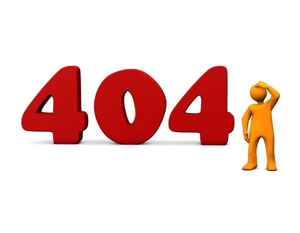 404 Error — Stock Photo, Image