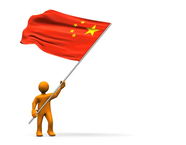 Chiny wentylator — Zdjęcie stockowe