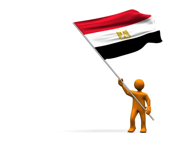 Fã do Egito — Fotografia de Stock