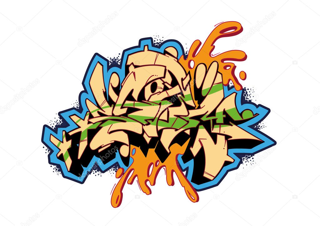 Graffiti Storm Stock Vector Image by ©limbi007 #4925767
