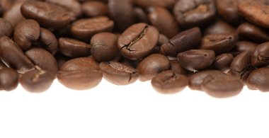 Heap of grains of coffee clipart