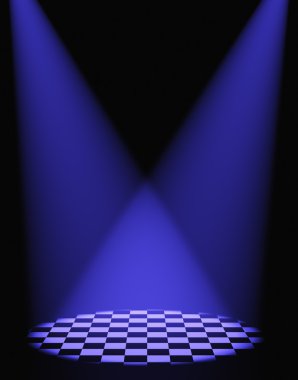 Two volumetric light clipart