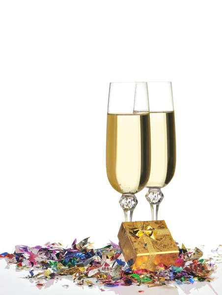 Las copas del champán — Foto de Stock