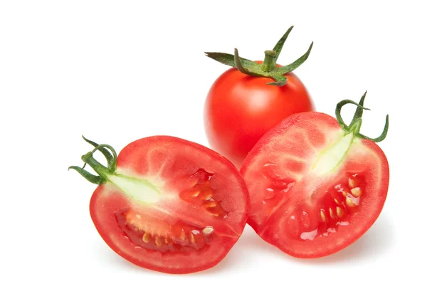 Нарізаними помідорами — стокове фото