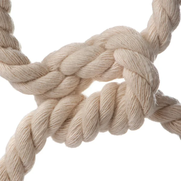Cord with knot. — Stock Photo, Image