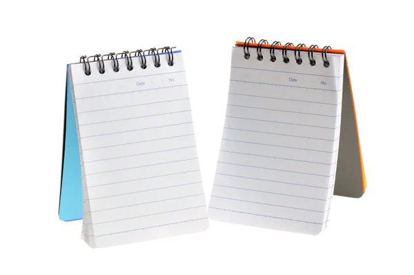 Notebook two standing — Stock Photo, Image