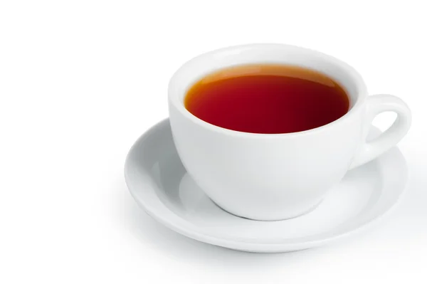 Šálek černého čaje — Stock fotografie