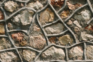 Stone fence clipart