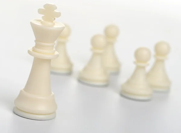 Шахматная фигура - король — стоковое фото