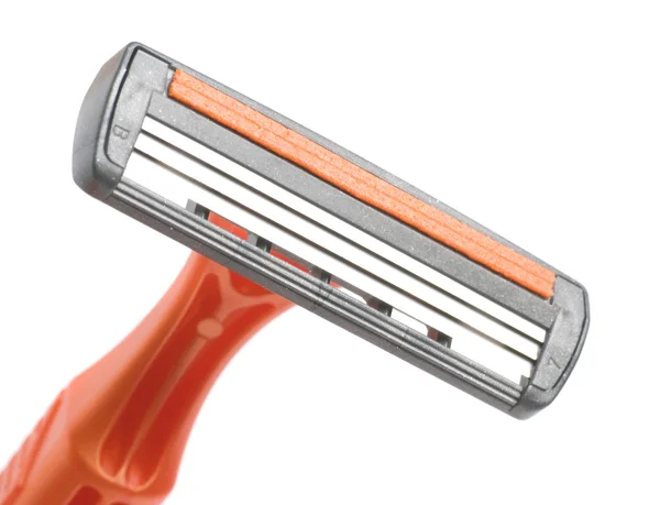 Zbliżenie jednorazowych maszynek do golenia — Zdjęcie stockowe