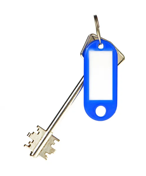 Key with color trinket — Stock Photo, Image