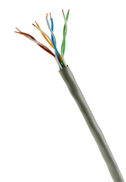 Cable twisted pair — Stock Image Cable twisted pair Stock Picture