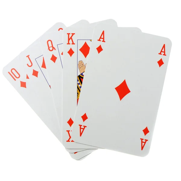 Cartas de poker fotos de stock, imágenes de Cartas de poker sin royalties |  Depositphotos