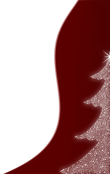 Christmas abstract fur-tree — Stock Photo, Image