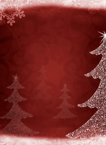 Christmas abstract fur-tree — Stock Photo, Image