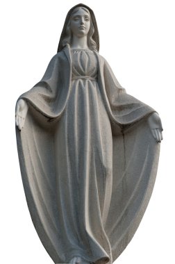 bir mezarlığı üzerinde guadalupe anıt lady