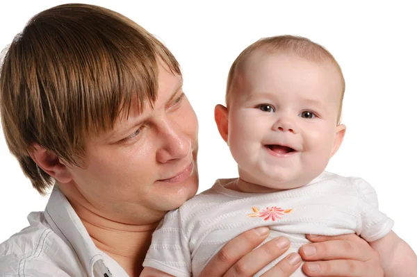 The father and the daughter. — Stock Photo, Image