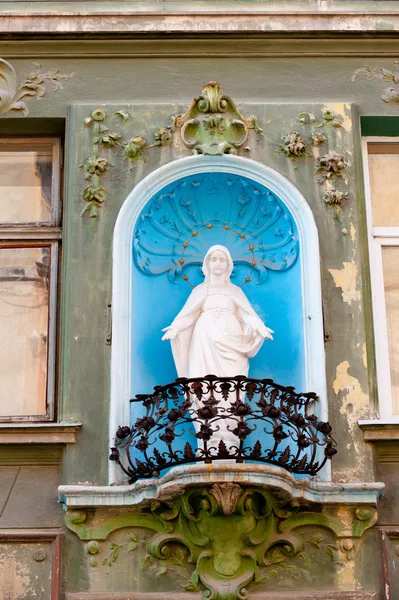 Pomnik Matki Bożej z guadalupe — Zdjęcie stockowe