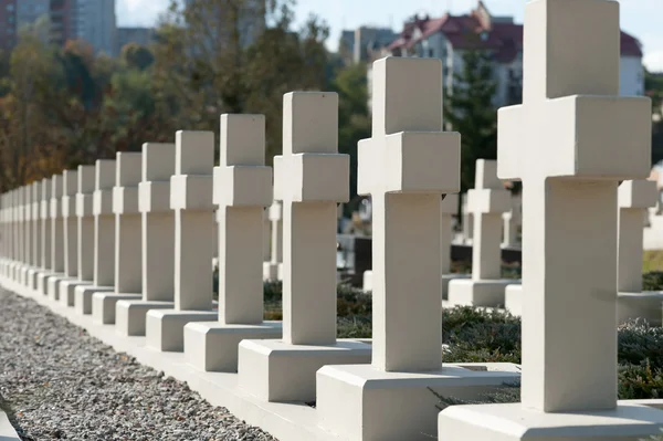 Soldatenfriedhof — Stockfoto