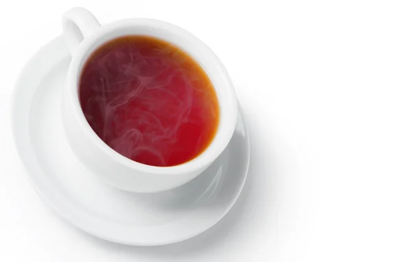 Чашка черного чая — стоковое фото