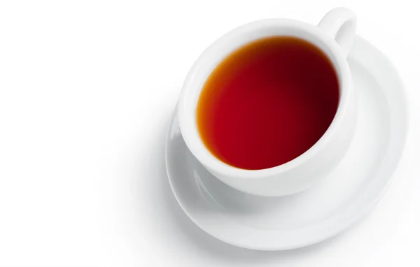 검은 차 한 잔 — 스톡 사진