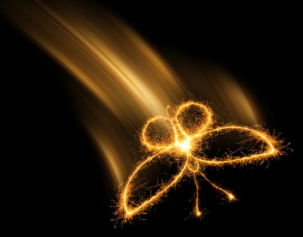 ベンガルの火からの蝶 — ストック写真