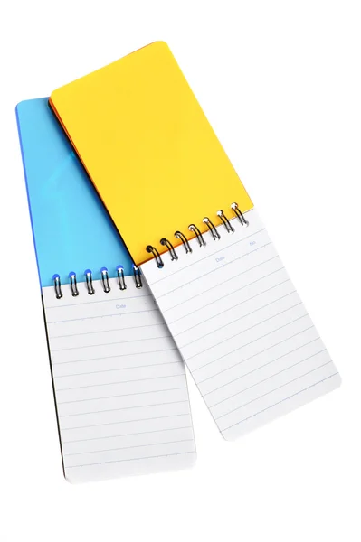 Notebook due colori — Foto Stock
