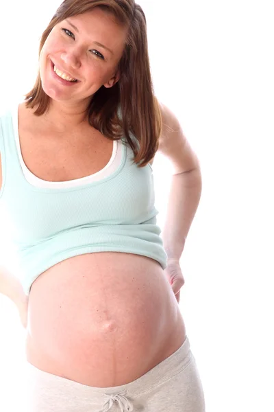 Těhotné ženy, mladá žena — Stock fotografie