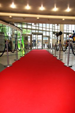 The red carpet clipart