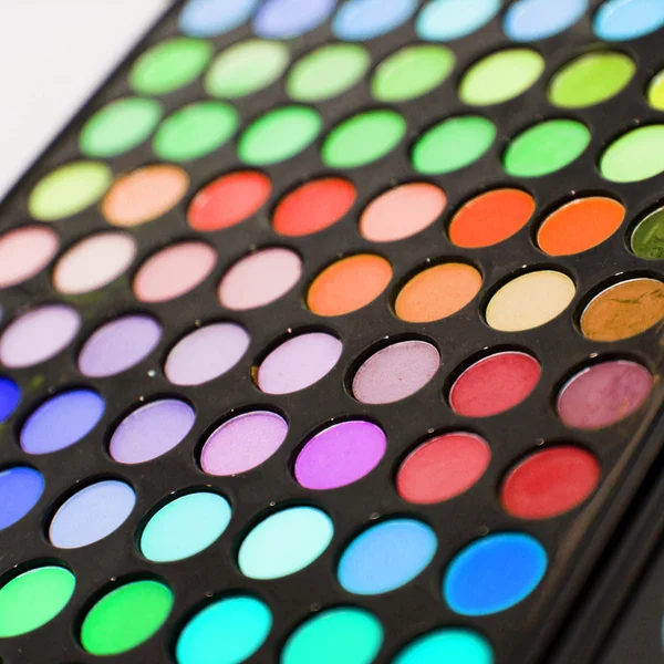 Kleurenpalet met verschillende kleuren te maken — Stockfoto