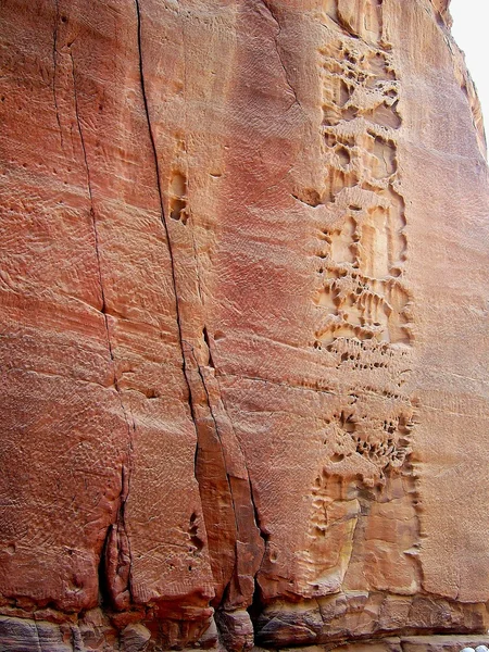 Petra与卡通鱼在蓝色背景上的无缝模式 — Stok fotoğraf