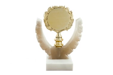 Trophy isolated on white background clipart