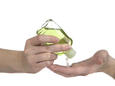 Hand Sanitizer Squeeze Bottle clipart