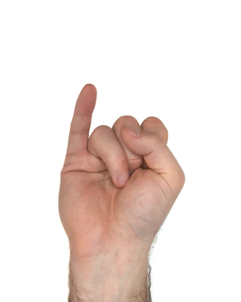 ASL буква I — стоковое фото
