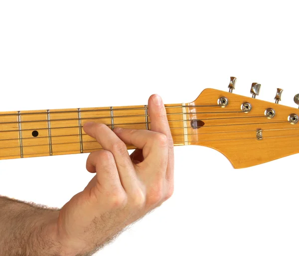 Guitar F Chord — Stock Photo, Image