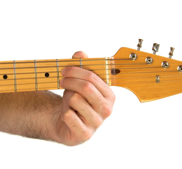 Guitar A7 Chord — Stock Photo, Image