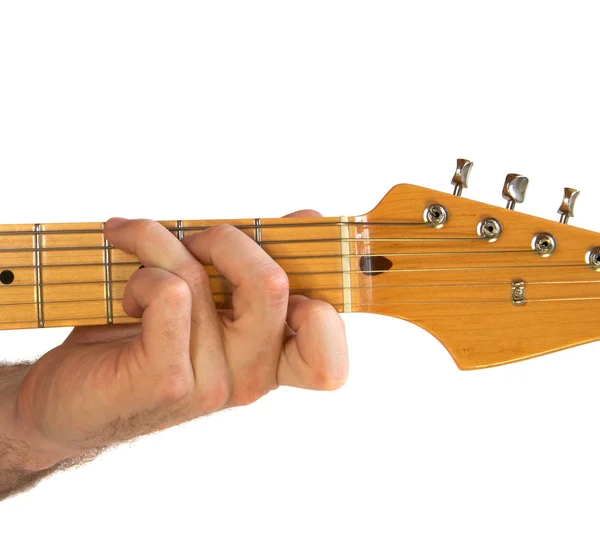 Gitara akord C7 — Zdjęcie stockowe