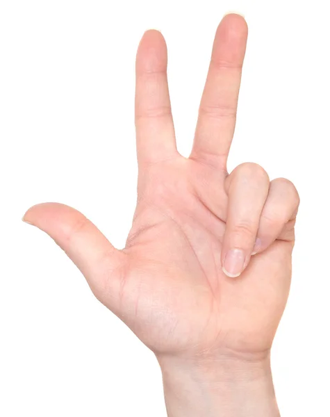 ASL nummer 3 — Stockfoto