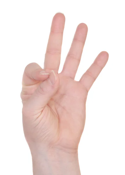 ASL Number 9 — Stock Photo, Image