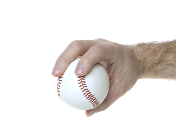 2 cuciture Fastball Grip Foto Stock Royalty Free