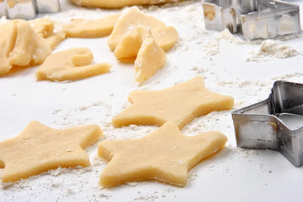 Деякі Домашні Печиво Білій Дошці — стокове фото