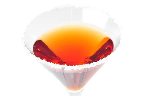 Cocktail met sommige biologische suiker als decoratie — Stockfoto