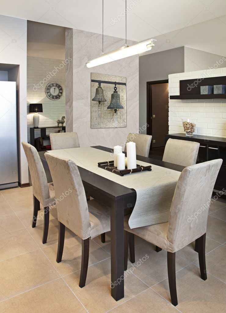 Dining room — Stock Photo © alkir_dep 4918741